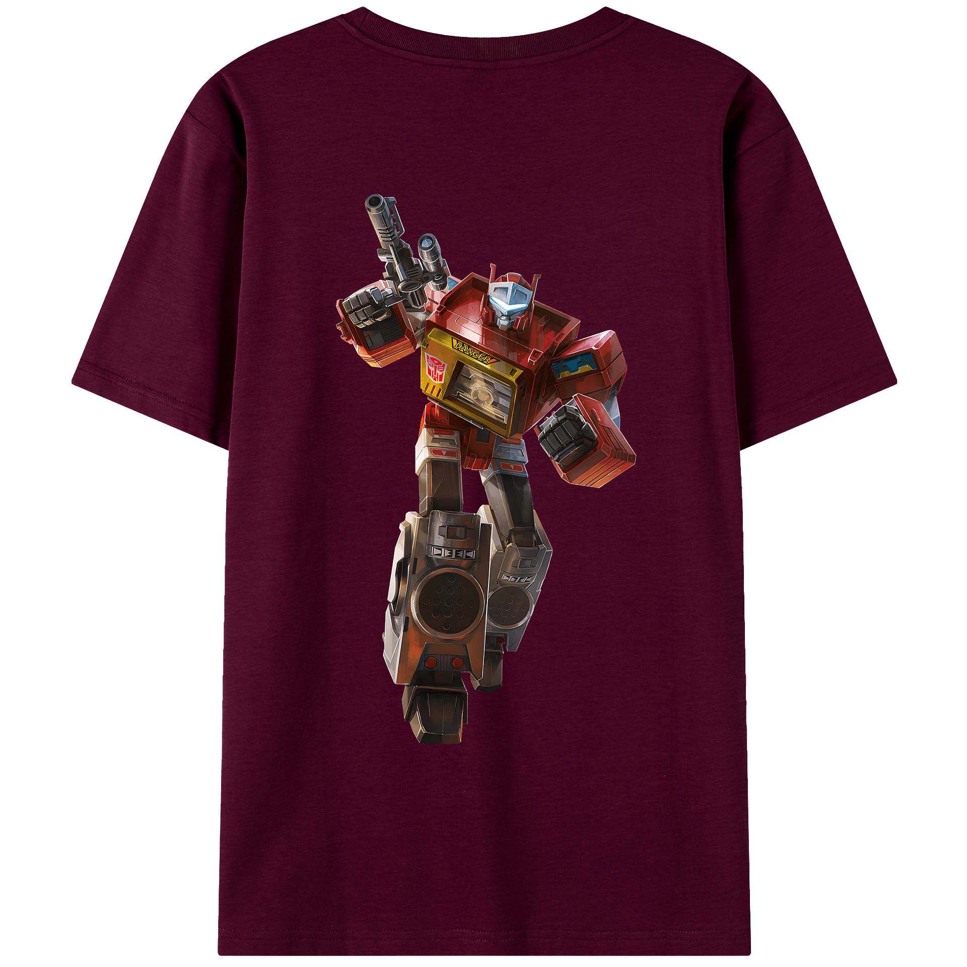 （画像用） Transformers トランスフォーマー レディース半袖Tシャツ(バックプリント)